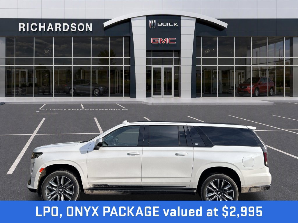 Used 2024 Cadillac Escalade ESV Sport Platinum w/ LPO, ONYX Package AWD/4WD image 2