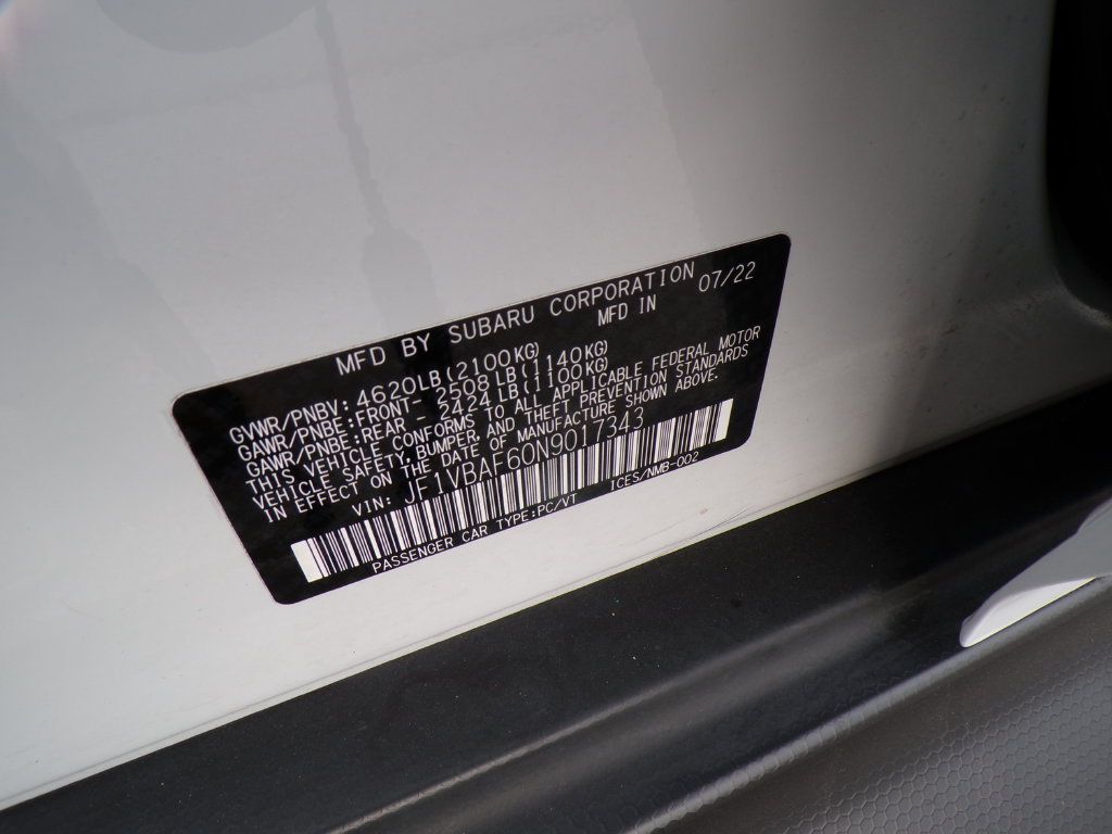 Used 2022 Subaru WRX Premium AWD/4WD image 35