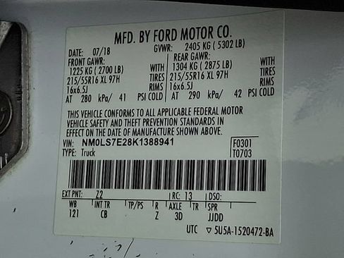 Used 2019 Ford Transit Connect XL FWD image 29