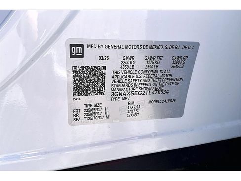 New 2026 Chevrolet Equinox ACTIV w/ Safety and Technology Package AWD/4WD image 8