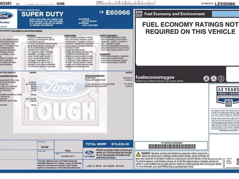 Used 2020 Ford F350 King Ranch w/ FX4 Off-Road Package AWD/4WD image 4