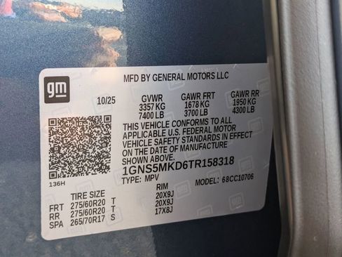 New 2026 Chevrolet Tahoe LS image 34