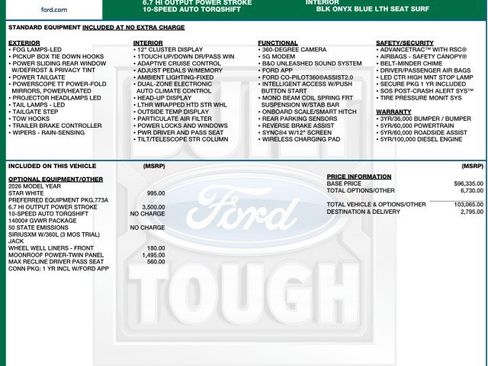 Used 2026 Ford F450 Platinum AWD/4WD image 61