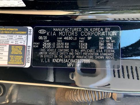 Certified 2021 Kia Sportage S FWD image 30
