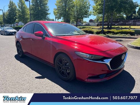 Used 2020 MAZDA MAZDA3 Sedan w/ Premium Package FWD image 1