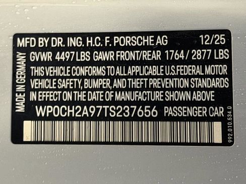 New 2026 Porsche 911 Carrera S RWD image 25