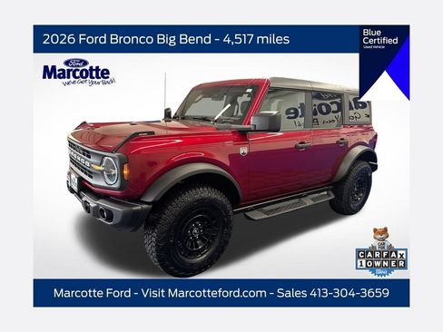 Certified 2026 Ford Bronco Big Bend w/ Black Diamond Package AWD/4WD image 1