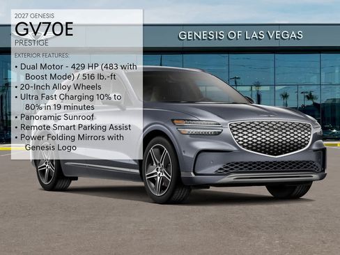 New 2027 Genesis Electrified GV70 Prestige AWD/4WD image 3