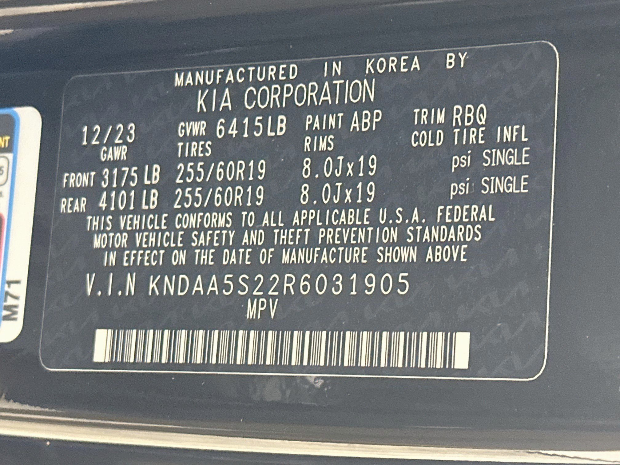 Used 2024 Kia EV9 Light RWD image 12