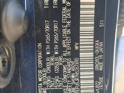 Used 2022 Toyota 4Runner SR5 Premium w/ Moonroof Package image 23