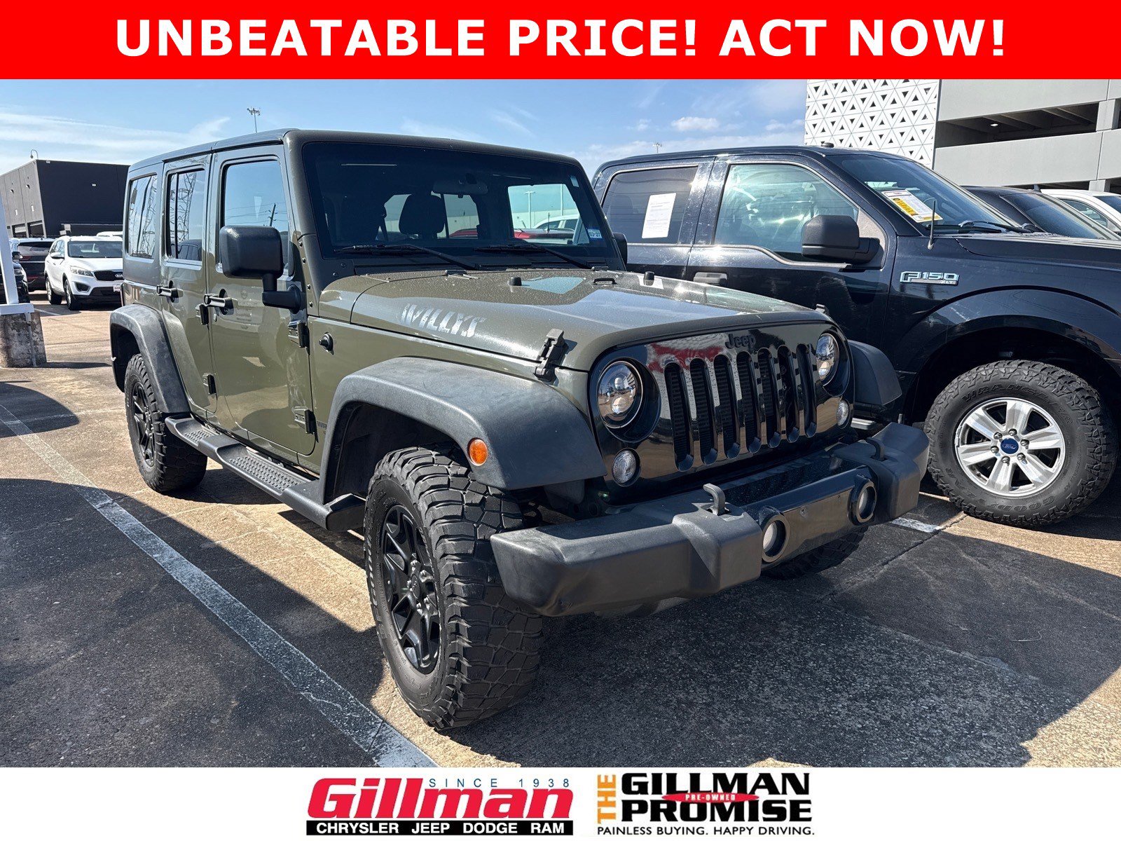 Used 2015 Jeep Wrangler Unlimited Sport AWD/4WD image 1