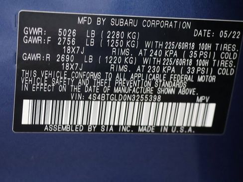 Used 2022 Subaru Outback Onyx Edition XT image 29