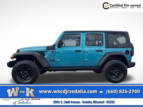 Certified 2020 Jeep Wrangler Unlimited Sport AWD/4WD image 12