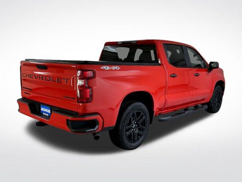 Certified 2024 Chevrolet Silverado 1500 Custom w/ Turbomax Blackout Package AWD/4WD image 6