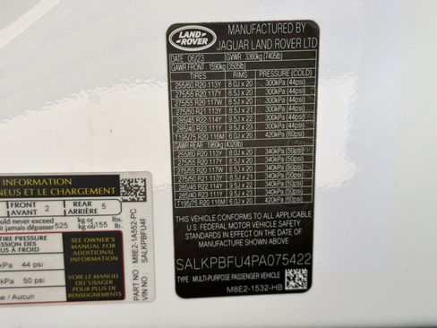 Used 2023 Land Rover Range Rover Long Wheelbase SE AWD/4WD image 29