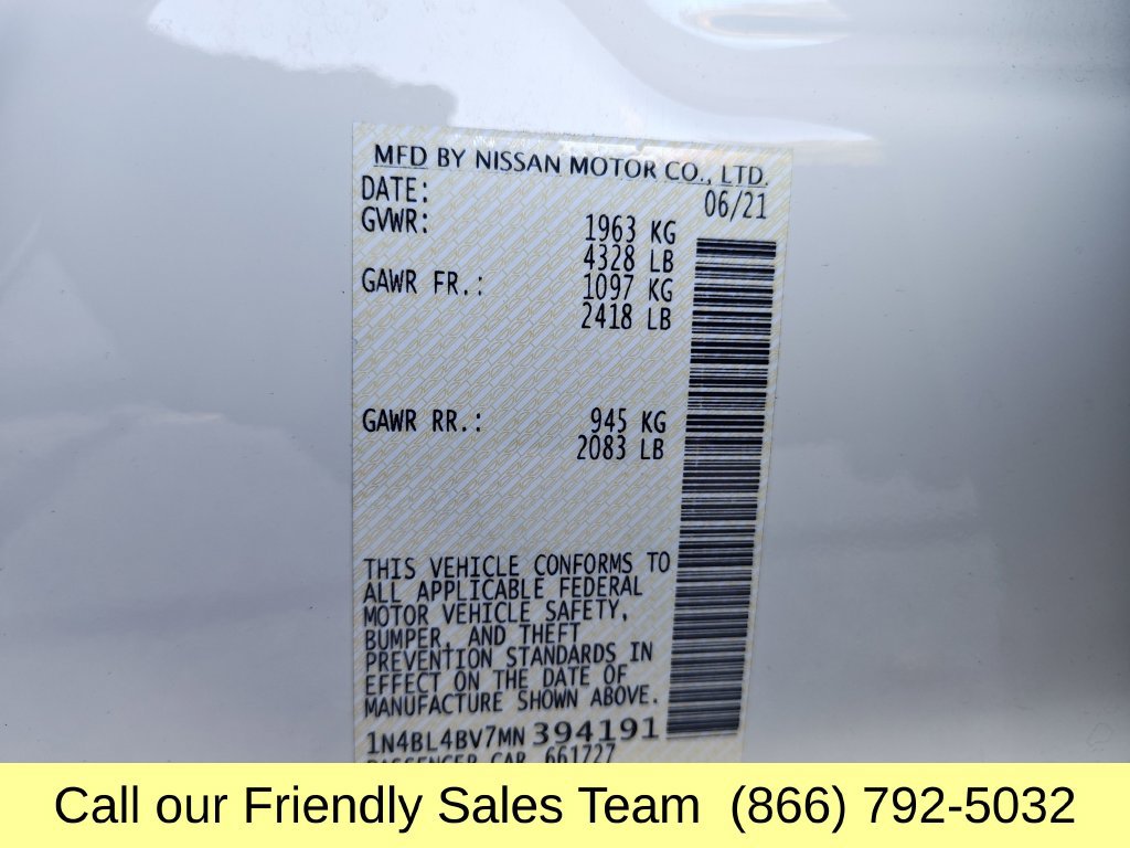 Used 2021 Nissan Altima 2.5 S FWD image 26