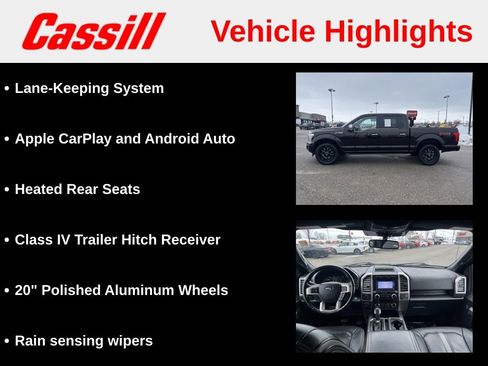 Used 2018 Ford F150 Platinum w/ Equipment Group 701A Luxury image 21