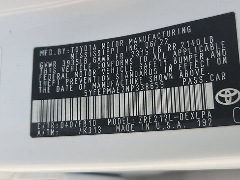 Used 2022 Toyota Corolla LE FWD image 20