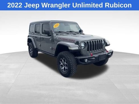 Used 2022 Jeep Wrangler Unlimited Rubicon w/ Steel Bumper Group image 2