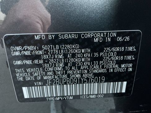 New 2026 Subaru Outback Premium AWD/4WD image 29