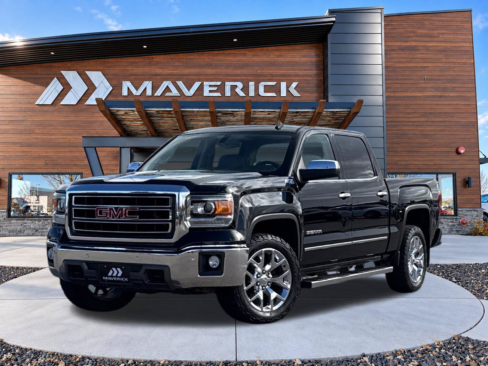 Used 2014 GMC Sierra 1500 SLT w/ SLT Crew Cab Value Package AWD/4WD image 4