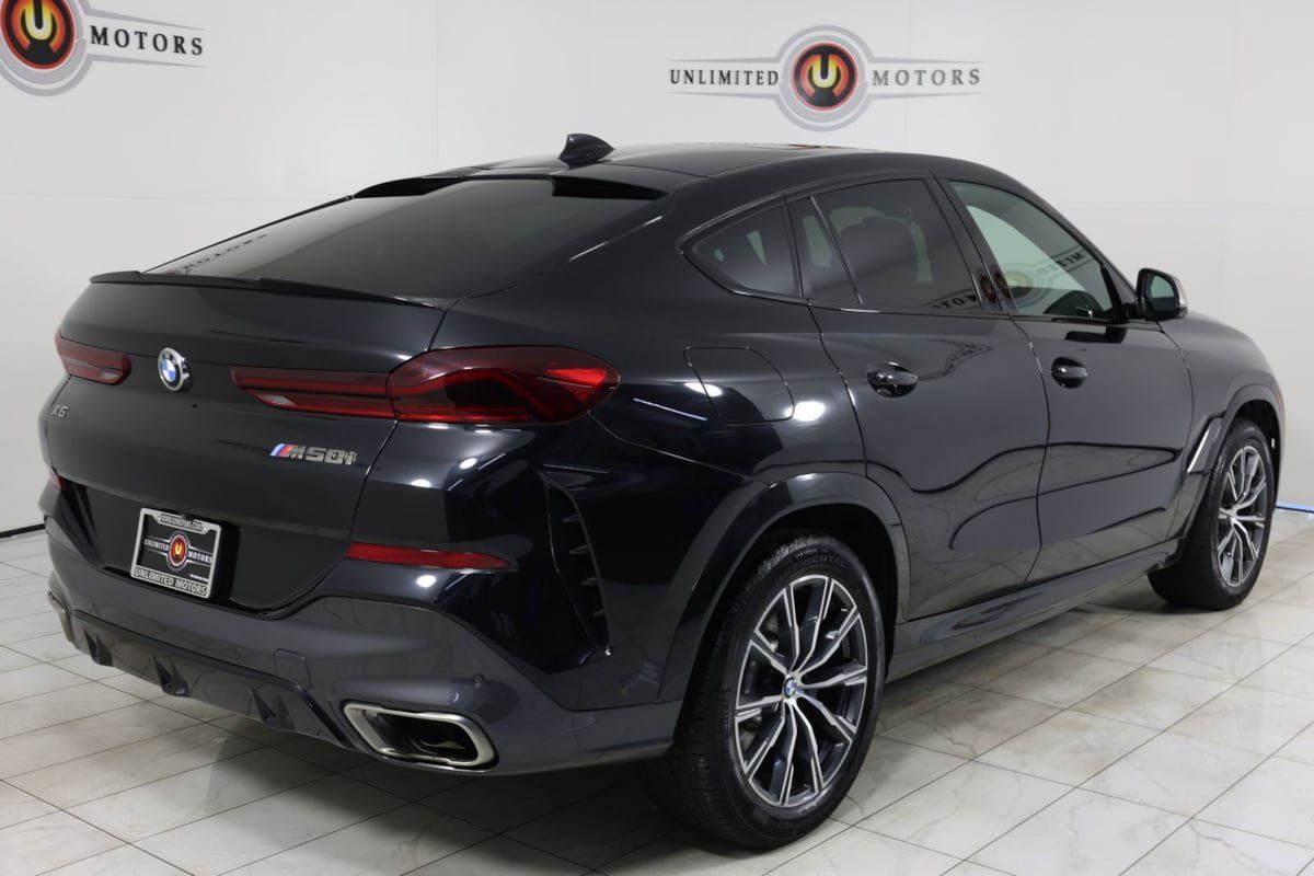 Used 2022 BMW X6 M50i w/ Executive Package AWD/4WD image 3