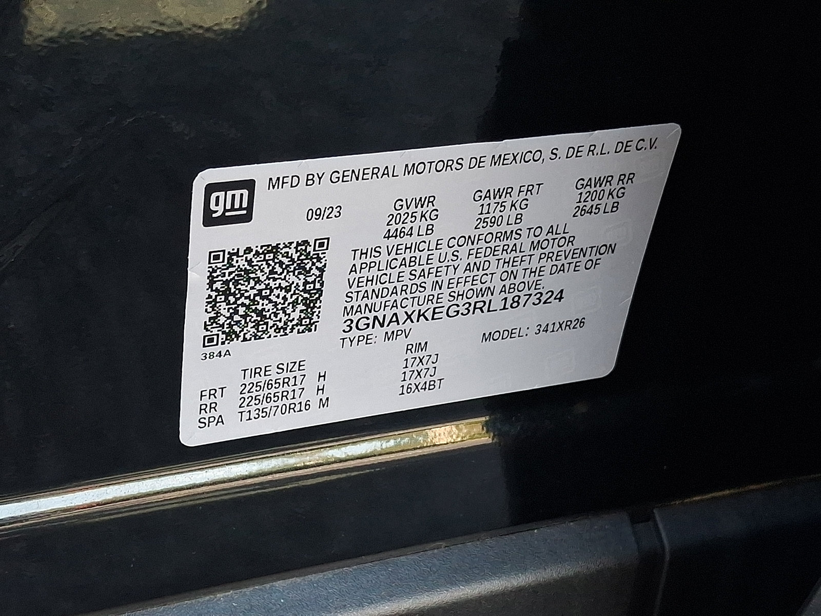 Certified 2024 Chevrolet Equinox LT w/ LPO, Floor Liner Package FWD image 25
