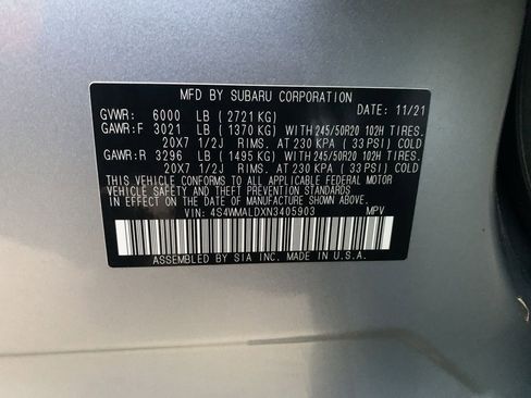 Used 2022 Subaru Ascent Limited w/ Technology Package image 32