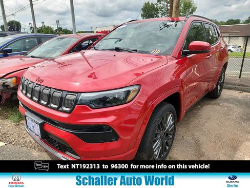 Used 2022 Jeep Compass Limited w/ (RED) Package AWD/4WD image 1