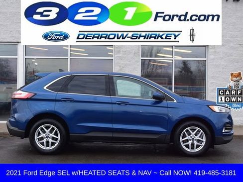 Used 2021 Ford Edge SEL w/ Cargo Accessory Package image 3