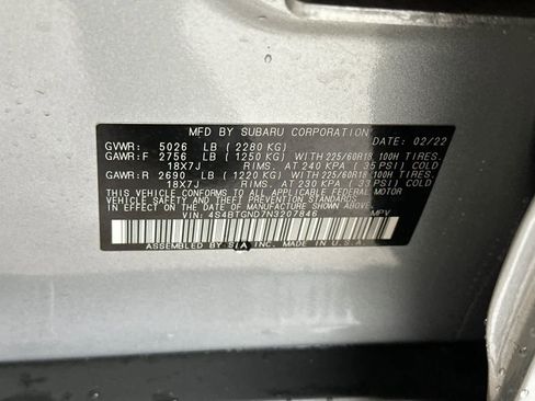 Used 2022 Subaru Outback Limited XT image 36