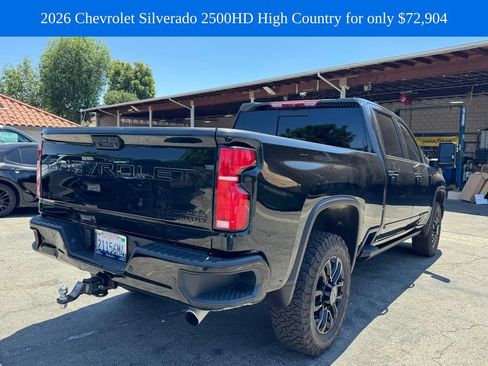 Used 2026 Chevrolet Silverado 2500 High Country w/ Midnight Edition AWD/4WD image 5