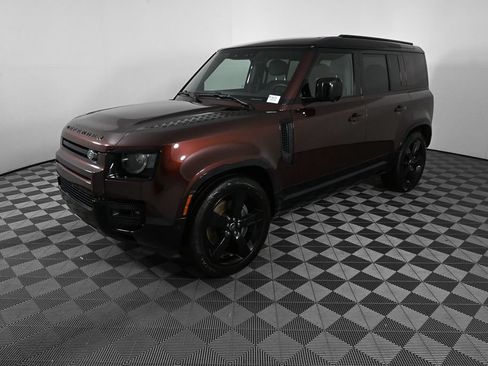Used 2025 Land Rover Defender 110 Sedona Red Edition AWD/4WD image 1