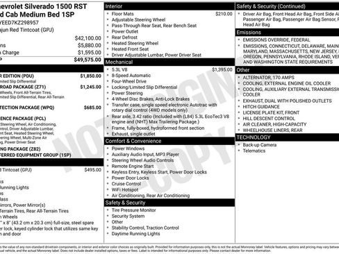 Used 2019 Chevrolet Silverado 1500 RST w/ All-Star Edition image 2