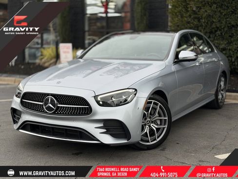 Used 2021 Mercedes-Benz E 350 4MATIC Sedan image 1