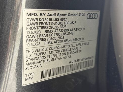 Used 2026 Audi RS Q8 performance image 21