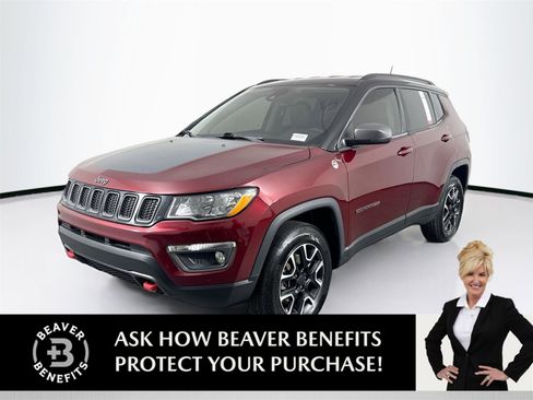 Used 2021 Jeep Compass Trailhawk AWD/4WD image 1