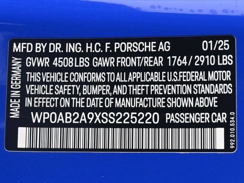 Certified 2025 Porsche 911 Carrera GTS image 34