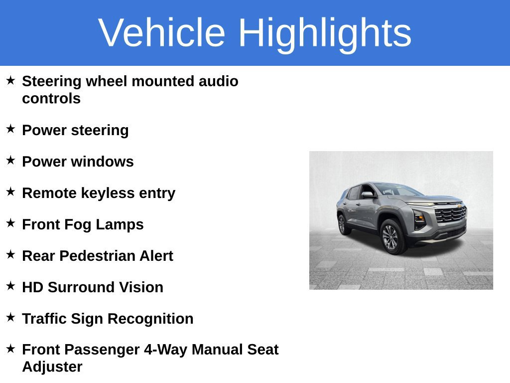 Certified 2025 Chevrolet Equinox LT w/ Safety and Technology Package FWD image 4