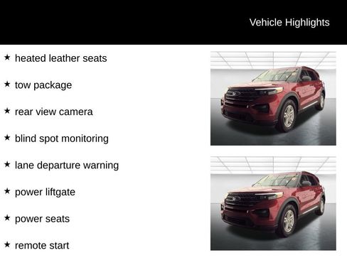 Used 2023 Ford Explorer XLT w/ Class IV Trailer Tow Package AWD/4WD image 3