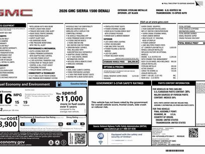 New 2026 GMC Sierra 1500 Denali