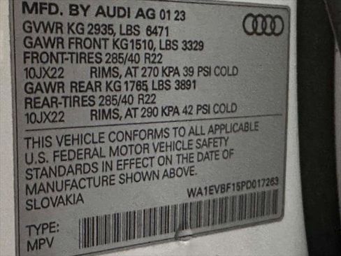 Used 2023 Audi Q8 Premium Plus w/ Premium Plus Package AWD/4WD image 39