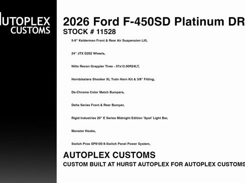 Used 2026 Ford F450 Platinum image 2