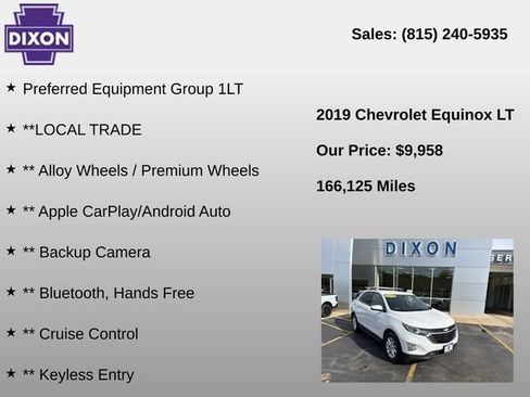 Used 2019 Chevrolet Equinox LT AWD/4WD image 4