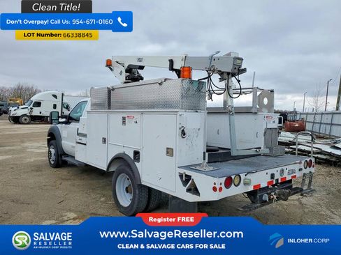 Used 2013 Ford F450 XL w/ Snow Plow Prep Pkg RWD image 3