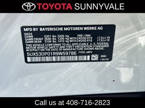 Used 2024 BMW X3 xDrive30i w/ Premium Package AWD/4WD image 32