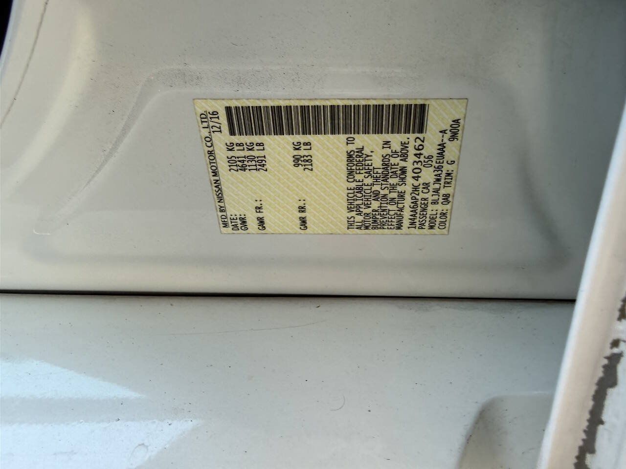 Used 2017 Nissan Maxima 3.5 SV FWD image 14