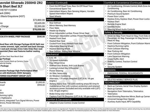 New 2026 Chevrolet Silverado 2500 ZR2 image 4