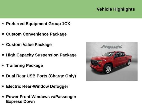 Used 2025 Chevrolet Silverado 1500 Custom image 9