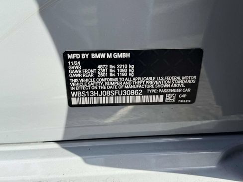 Used 2025 BMW M3 w/ Executive Package RWD image 30
